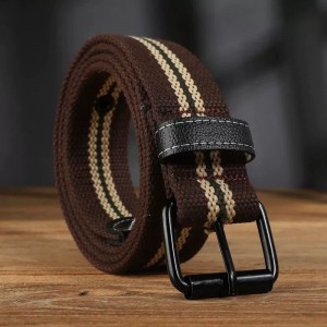 Extended canvas belt, suitable for men's and women's casual